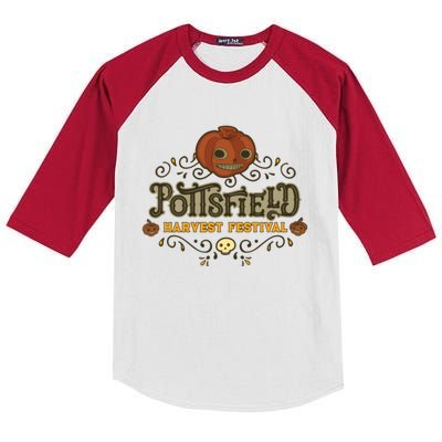 Pottsfield Harvest Festival Kids Colorblock Raglan Jersey