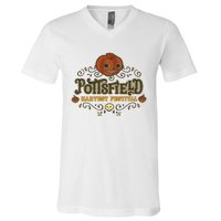 Pottsfield Harvest Festival V-Neck T-Shirt