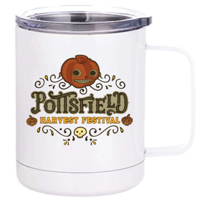 Pottsfield Harvest Festival 12 oz Stainless Steel Tumbler Cup