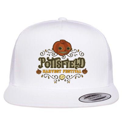 Pottsfield Harvest Festival Flat Bill Trucker Hat