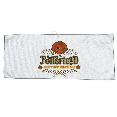 Pottsfield Harvest Festival Large Microfiber Waffle Golf Towel