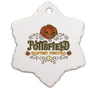 Pottsfield Harvest Festival Ceramic Star Ornament