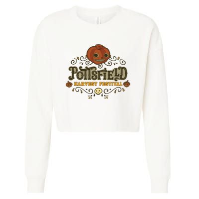 Pottsfield Harvest Festival Cropped Pullover Crew