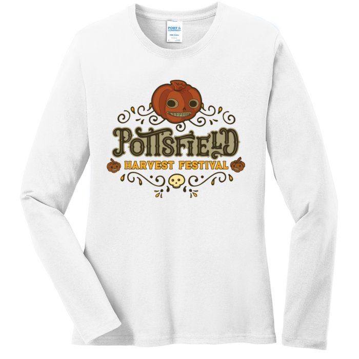 Pottsfield Harvest Festival Ladies Long Sleeve Shirt