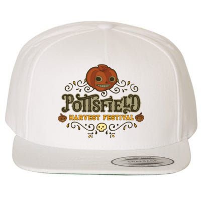 Pottsfield Harvest Festival Wool Snapback Cap