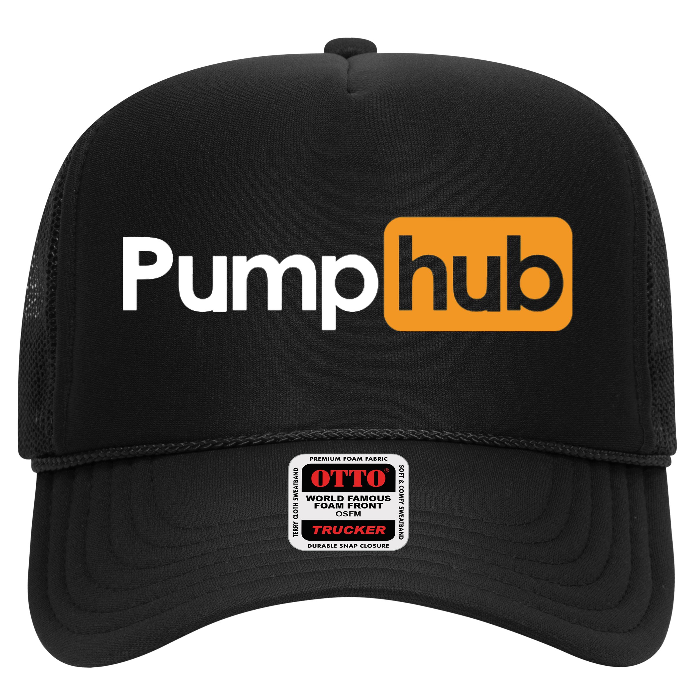 Pump Hub Funny Cute Adult Novelty Workout Gym Fitness Premium Hat
