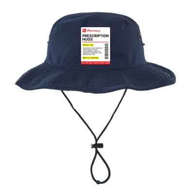Prescription Hugs Funny Label Lazy Halloween Costume Party Bucket Hat
