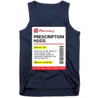 Prescription Hugs Funny Label Lazy Halloween Costume Party Tank Top