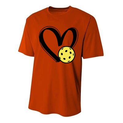 Pickleball Heart Great Gift Performance Sprint T-Shirt