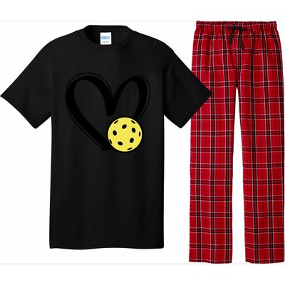 Pickleball Heart Great Gift Pajama Set