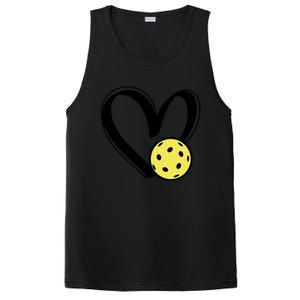 Pickleball Heart Great Gift PosiCharge Competitor Tank