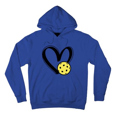 Pickleball Heart Great Gift Hoodie