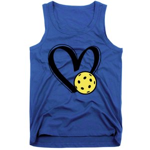 Pickleball Heart Great Gift Tank Top