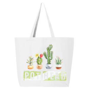 Pot Head Gift Houseplant Appreciation Day Potted Plant Gardener Funny Gift 25L Jumbo Tote