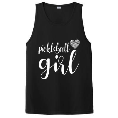 Pickleball Heart Girl PosiCharge Competitor Tank