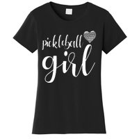 Pickleball Heart Girl Women's T-Shirt