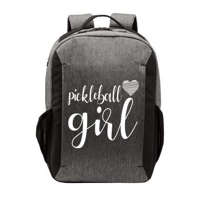Pickleball Heart Girl Vector Backpack