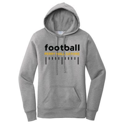 Perry Hall Gators Football Lines Women's Pullover Hoodie