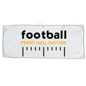 Perry Hall Gators Football Lines Large Microfiber Waffle Golf Towel