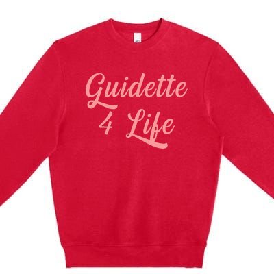 PartyS Here Gtl New Jersey Gifts Guidette Keto Nj Shore Premium Crewneck Sweatshirt