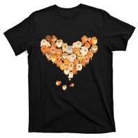 Pomeranian Heart Gift Dog Lover T-Shirt