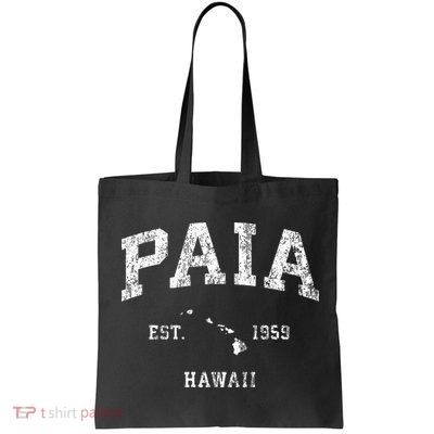 Paia Hawaii Hi Vintage Athletic Sports Design Bag