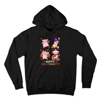 Pig Happy Hallothanksmas Halloween Thanksgiving Xmas Hoodie