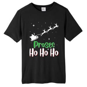 Prosec Ho Ho Ho Prosecco Christmas Vacation Gift Tall Fusion ChromaSoft Performance T-Shirt