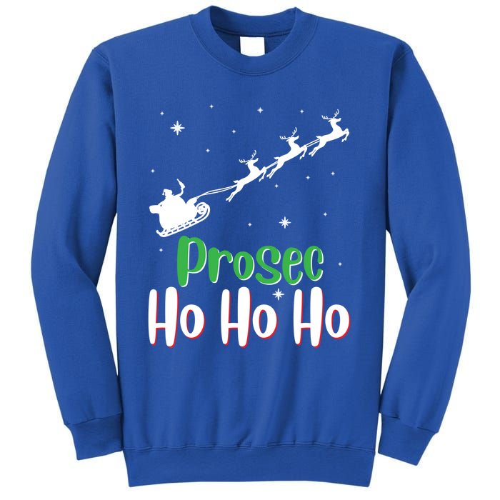 Prosec Ho Ho Ho Prosecco Christmas Vacation Gift Sweatshirt