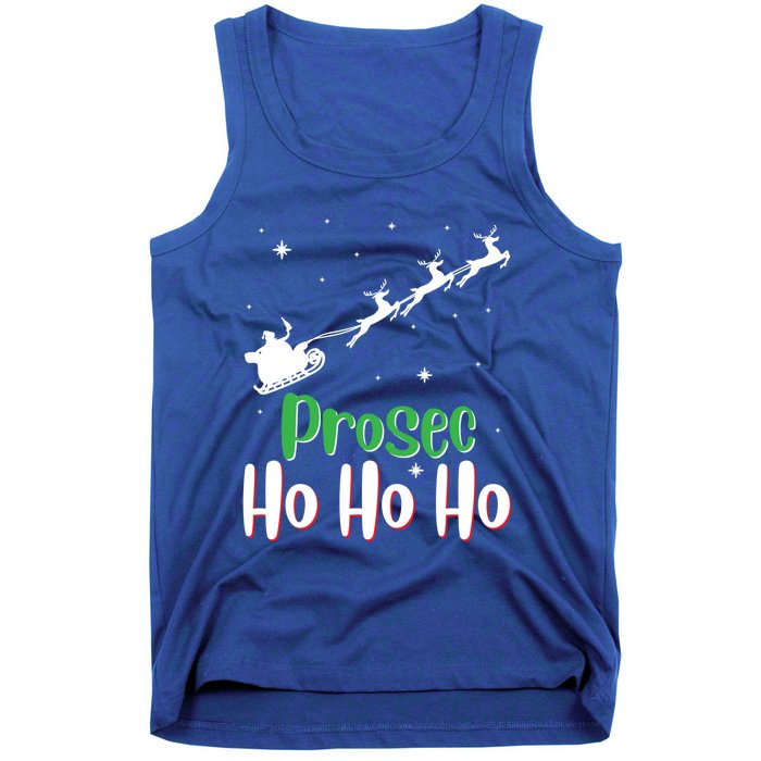 Prosec Ho Ho Ho Prosecco Christmas Vacation Gift Tank Top