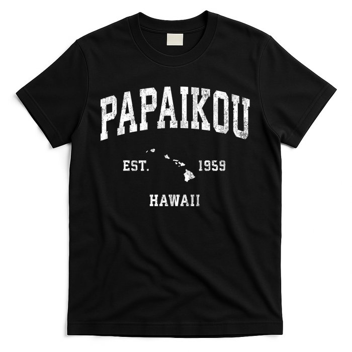 Papaikou Hawaii Hi Vintage Athletic T-Shirt