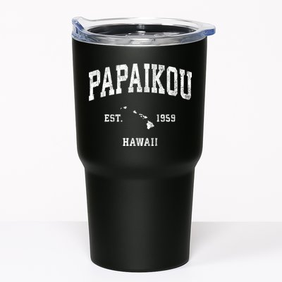 Papaikou Hawaii Hi Vintage Athletic Tumbler