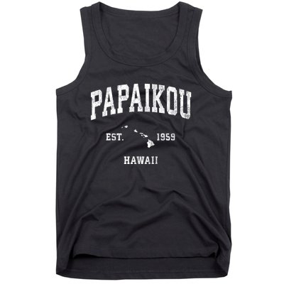 Papaikou Hawaii Hi Vintage Athletic Tank Top