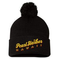 Pearl Harbor Hi Pom Pom 12in Knit Beanie