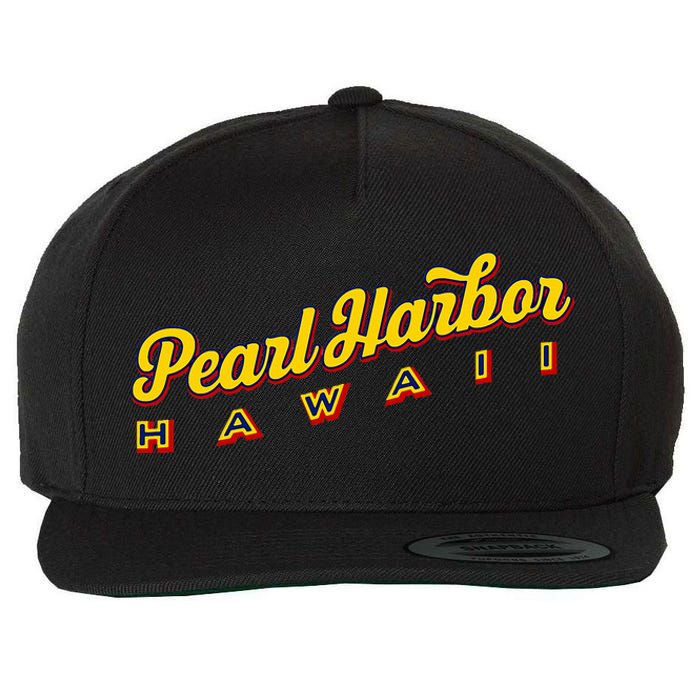 Pearl Harbor Hi Wool Snapback Cap