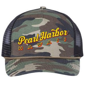 Pearl Harbor Hi Retro Rope Trucker Hat Cap