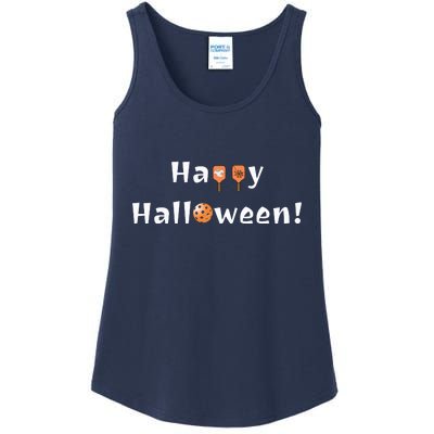 Pickleball Halloween | Happy Halloween | Fun Pickleball | Great Pickleball Ladies Essential Tank