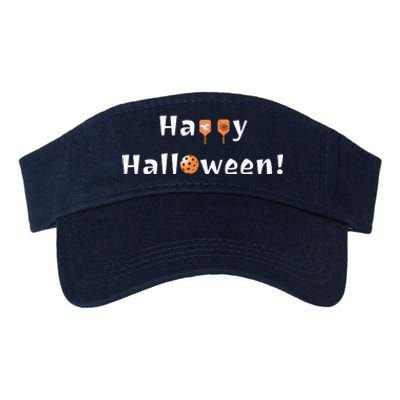 Pickleball Halloween | Happy Halloween | Fun Pickleball | Great Pickleball Valucap Bio-Washed Visor