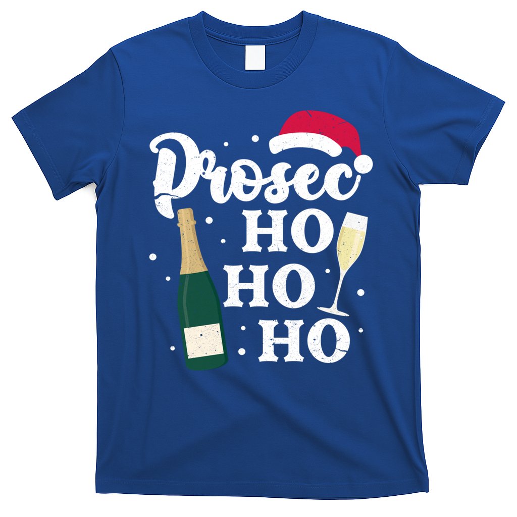 Prosec Ho Ho Ho Funny Presecco Christmas Vacation Meaningful Gift T-Shirt