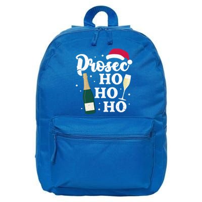 Prosec Ho Ho Ho Funny Presecco Christmas Vacation Meaningful Gift 16 in Basic Backpack