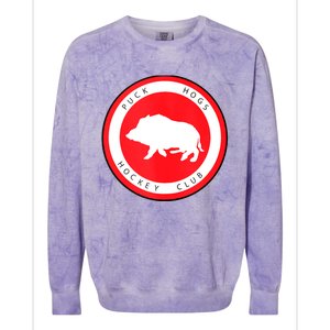 Puck Hogs Hockey Club Colorblast Crewneck Sweatshirt