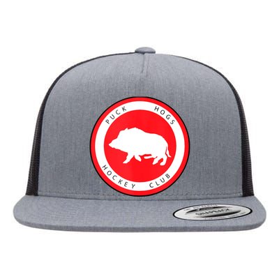 Puck Hogs Hockey Club Flat Bill Trucker Hat