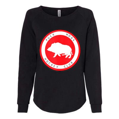 Puck Hogs Hockey Club Womens California Wash Sweatshirt