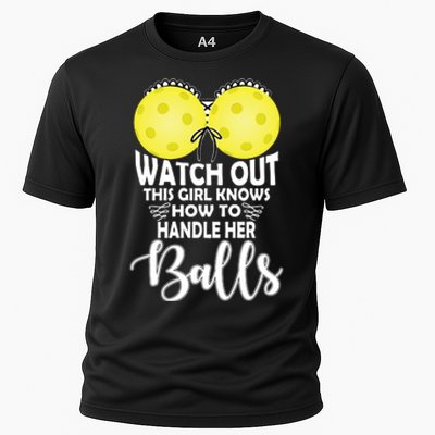 Pickleball Handle Her Balls Cooling Performance Crew T-Shirt