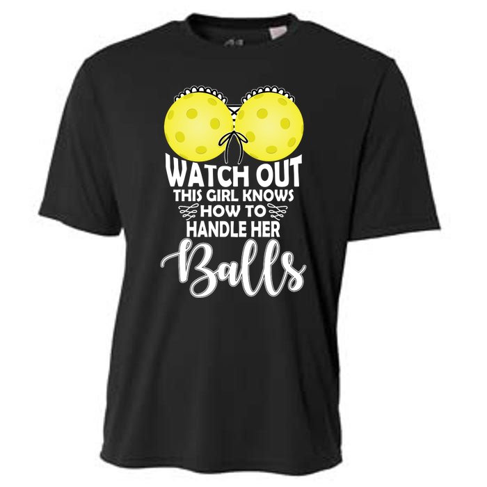 Pickleball Handle Her Balls Cooling Performance Crew T-Shirt