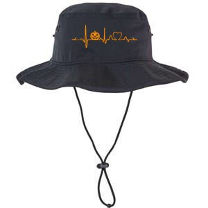 Pumpkin Heartbeat Halloween Legacy Cool Fit Booney Bucket Hat