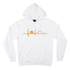 Pumpkin Heartbeat Halloween Hoodie