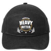 Powerlifting Heavy Hitter Vintage Gym Powerlifter 7-Panel Snapback Hat