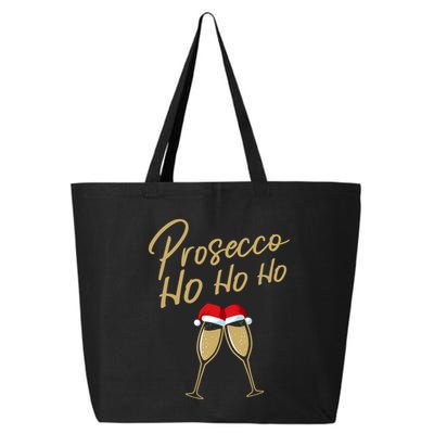 Prosecco Ho Ho Champagne Flutes Champagne Christmas Gift Meaningful Gift 25L Jumbo Tote