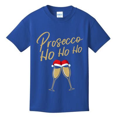 Prosecco Ho Ho Champagne Flutes Champagne Christmas Gift Meaningful Gift Kids T-Shirt